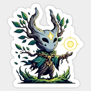 Kawaii Forest Tree Spirit Mage Wizard Sticker